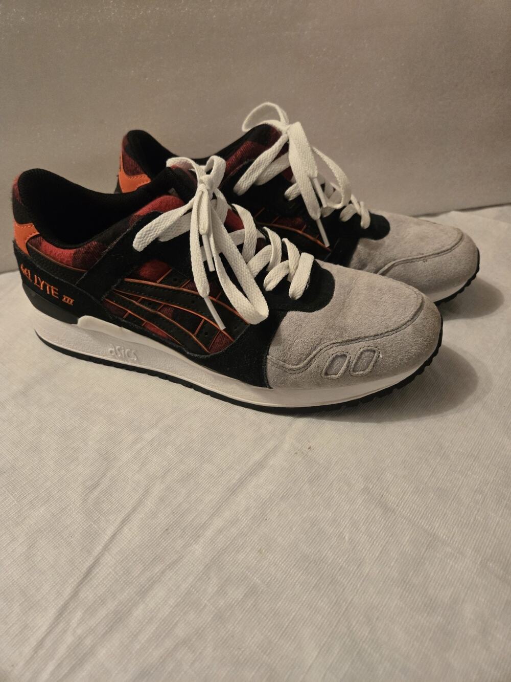 Asics GEL-Lyte 3 III (Red / Black) Lumberjack [H6Y0L-2490] Running Mens 8.5